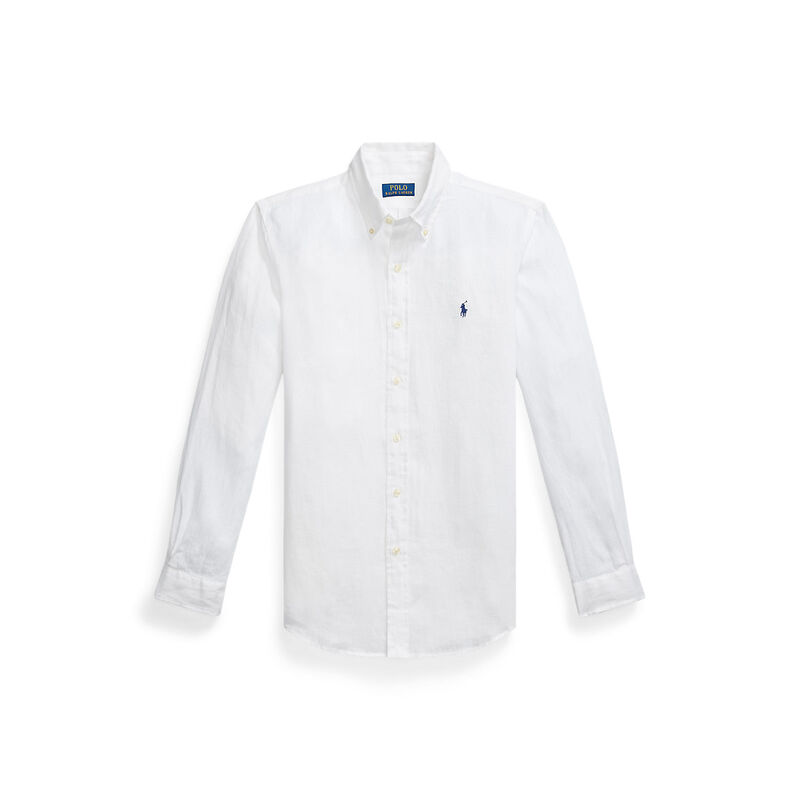Polo Ralph Lauren Custom Fit Linen Shirt image number 2